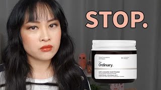 Not Good: The Ordinary's Niacinamide and LAscorbic Acid Powders | Lab Muffin Beauty Science