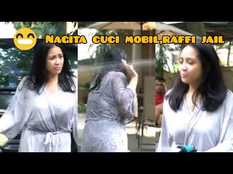 NAGITA HOT INFO || NAGITA CUCI MOBIL DI JAILI RAFFI