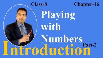 Class -VIII | Chapter-16 | Playing With Numbers | CRYPTARITHMS | Introduction | Part-2