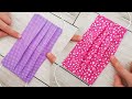 Face Mask Sewing Tutorial - Make Fabric Face Mask At Home