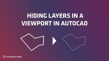 Hiding layers in viewports in Autocad