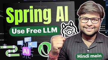 🔥Setup Spring AI project with Free LLM -- Ollama Detail Guide [Hindi]