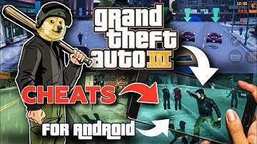 GTA 3 Cheat Codes For Android ✅️ | All Cheats For GTA 3 😱