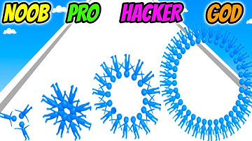 Crowd Cloner - NOOB vs PRO vs HACKER vs GOD
