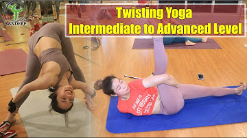 Twisting Yoga | Intermediate to Advanced Level  | Yoga With Sandeep | Vietnam