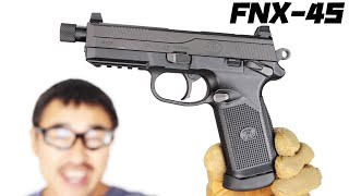 FNX-45 タクティカル ブラック ガスブローバック 東京マルイ ガスガンレビュー MARUI FN FNX-45 Tactical Black GBB Airsoft review