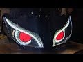 KT Moto demon eyes HID installation tips and tricks (2014 Honda CBR1000RR)