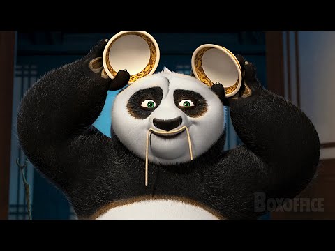 Los momentos más divertidos de Po en Kung Fu Panda 🌀 4K