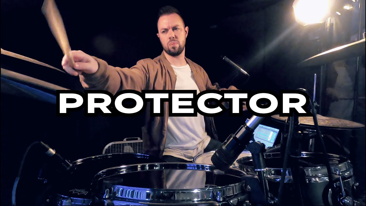 Protector // Kim WalkerSmith LIVE Drum Cover YouTube