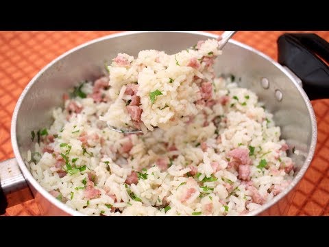 ARROZ COM LINGUIÇA PARA O DIA-A-DIA - REFEIÇÃO COMPLETA - FÁCIL - RÁPIDA - Isamara Amâncio