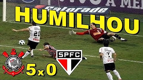 Corinthians 5 x 0 São Paulo Campeonato Brasileiro 2011