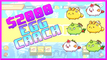 I Made $2000 Breeding Axies!!! | Egg Crack |