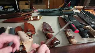 Fixed blade knife collection end of 2022