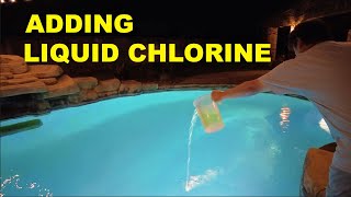 👉 HOW TO ADD LIQUID CHLORINE TO YOUR POOL