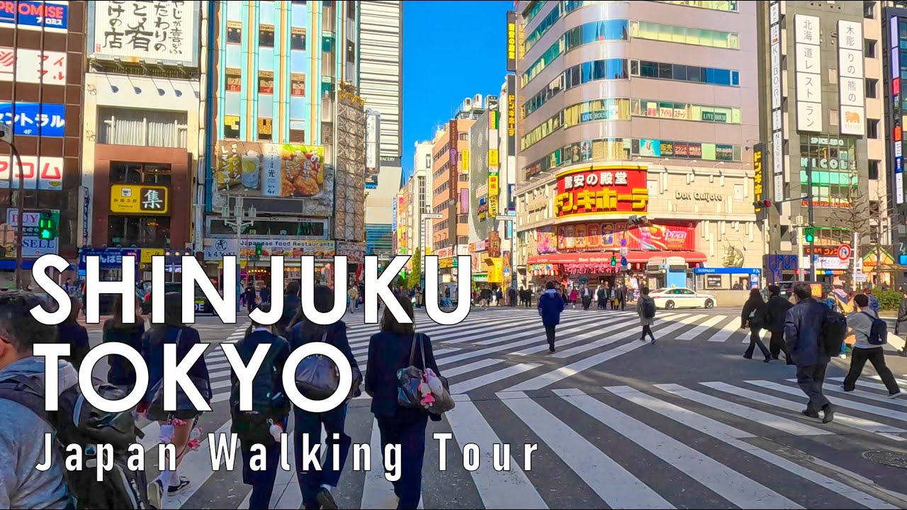 Tokyo, Japon | Visite à Pied 4K | 21 mars 2024