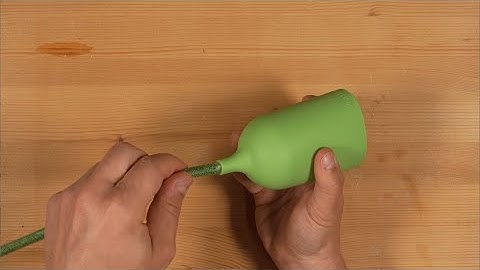 Tutorial: How to assemble EIVA 01 IP65 lamp holder with silicone cover