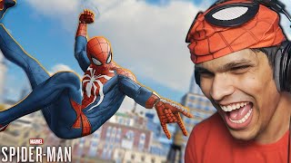 INDIAN SPIDER-MAN plays SPIDER-MAN GAME (Part 1)