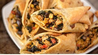 CHILI'S INSPIRED SOUTHWESTERN EGG ROLLS RECIPE!