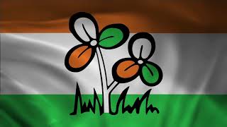 AITC Flag Waving | All India Trinamool Congress Flag Waving | AITC Flag Screen
