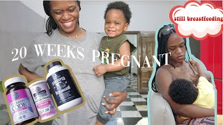 SPEND THE DAY WITH ME AT 20 WEEKS PREGNANT