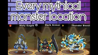 EVERY MYTHICAL monster location in monster storm 2 | In order (First to last) screenshot 5