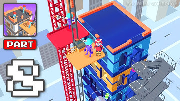 My Tiny Tower - Gameplay Walkthrough Part 8 - Constructing My Dream Tiny Tower (iOS, Android)