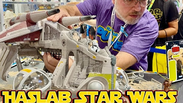 Star Wars TVC Gunship HasLab revealed San Diego Comic Con hasbro pulse action figure 