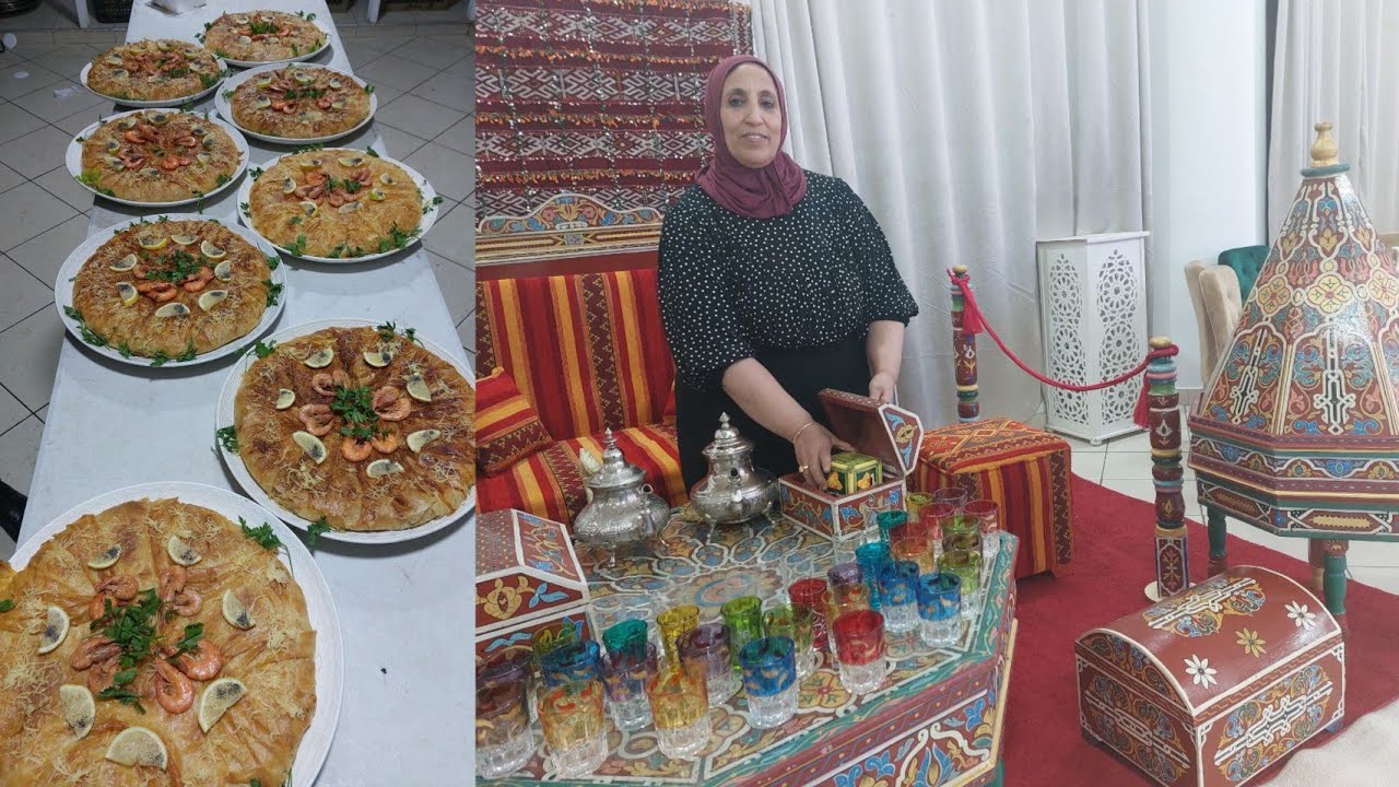 بسطيلة الحوت ديال الاعراس والمناسبات هماويه رائعة المذاق بطريقه جديدة وسهله مع جميع الاسرار