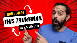 The Quickest YouTube Thumbnail Tutorial (NOT PHOTOSHOP)