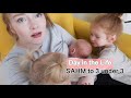 DAY IN THE LIFE // 3 UNDER 3 // TWO TODDLERS AND A NEWBORN