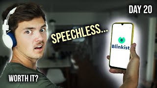 I Tried Blinkist App For 30 Days - Honest Blinkist Review