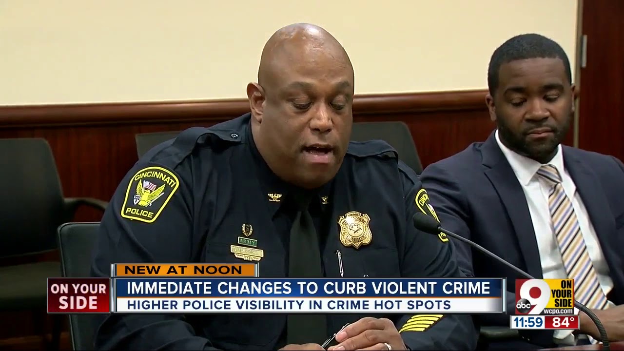 Chief Isaac to implement changes within police department in effort to curb fatal shootings in Cincy