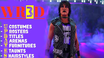 WR3D 2k24 Mod Released! | wr3d 2k24 All New Features | wr3d 2k24 best mod