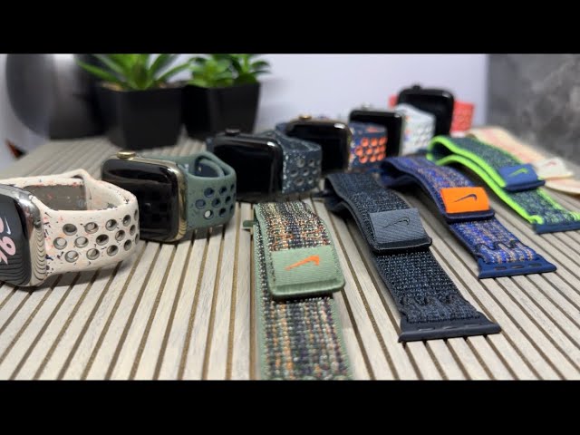 NEW 2023 Nike Sport Loop bands for Apple Watch Series 9 | Ultra 2 (ALL  COLORS) Review & [Hands-On] - YouTube
