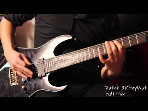 LINE6 Patches Collection : POD HD 400 (Full Mix) Ibanez IRON LABEL 2014 RGIX27FEQM 7 STRINGS