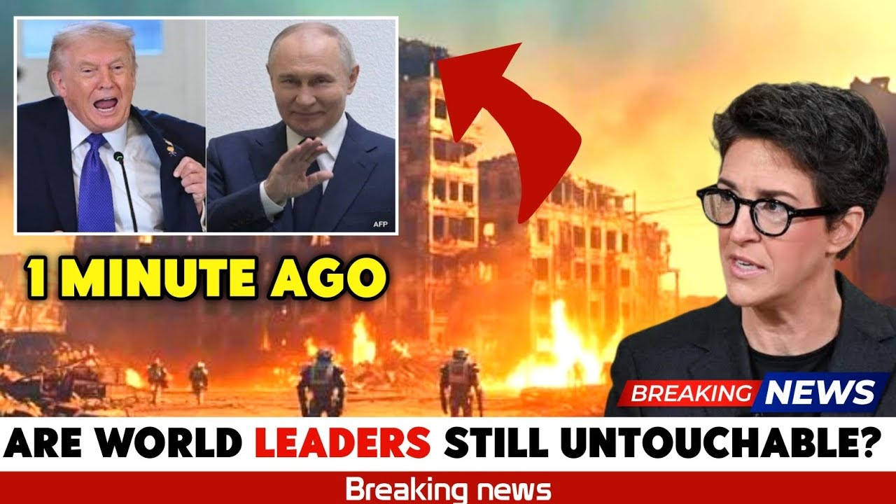 MINIUTE AGO: Trump Reacts as Putin Comparison Sparks Global Debate | Rachel Maddow