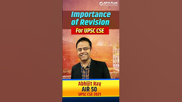 Why Revision is Key for UPSC CSE Success?| Importance of Revision by IAS Abhijit Ray |Kolkata | BBSR