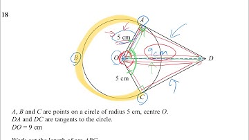Geometry and Trigonometry - 2017 GCSE (9-1) Higher-tier maths paper 1 (question no.18)