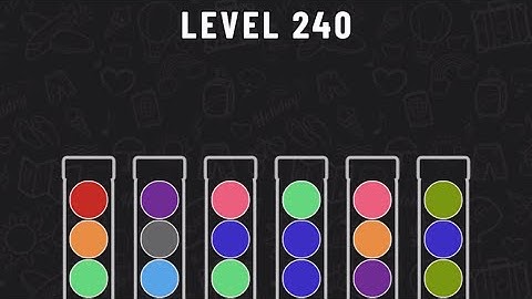 Ball Sort Puzzle Level 240 #ballsortpuzzle #ballsortpuzzlegameplay #puzzlegame #mobilegames