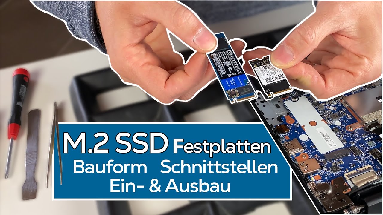 M 2 Ssd Einbauen Und Einrichten M.2 SSD am NOTEBOOK - Bauform, Schnittstellen, Einbau - Tipps & Tricks