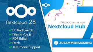 Nextcloud Hub 7 - Alle neuen Features in 6 Minuten! by ApfelCast 14,301 views 5 months ago 6 minutes, 5 seconds