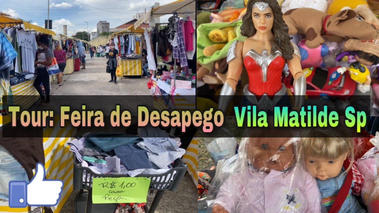 Tour pela Feira de Desapego Vila Matilde em Sp - Achadinhos de brinquedo, roupas e muito mais!