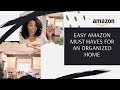 EASY AMAZON MUST HAVES FOR AN ORGANIZED HOME || LivinFearless