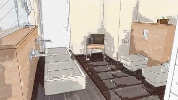 Palette CAD - Camera flight in marker representation