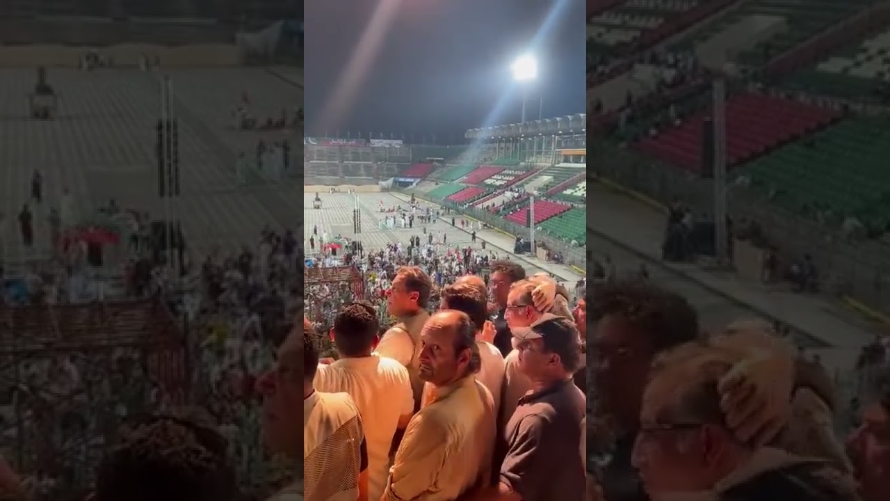 Imran khan pti jalsa 13 August 2022 at Hockey stadium lahore