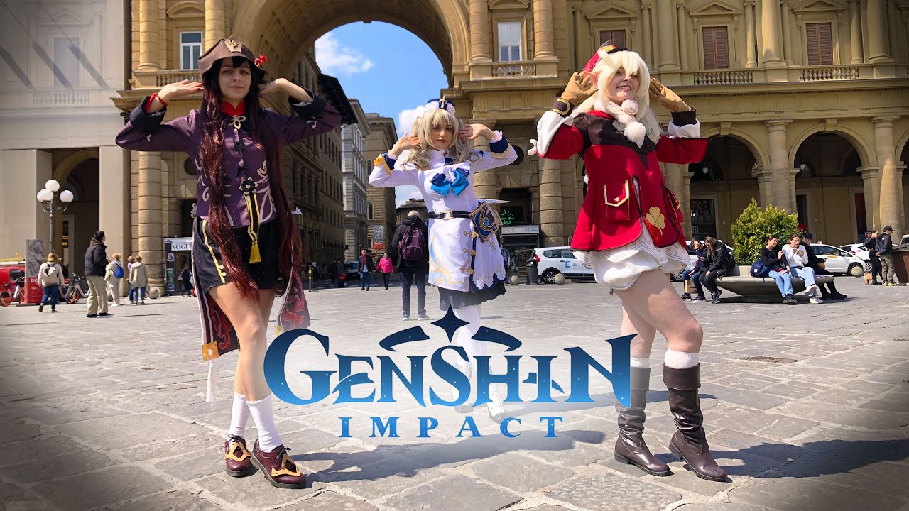 [K-POP IN PUBLIC - ITALY] ORANGE CARAMEL - CATALLENA DANCE COVER (GENSHIN IMPACT COSPLAY)