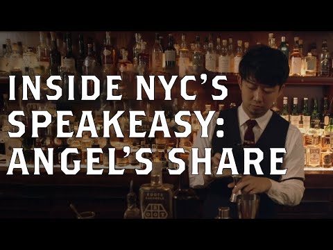 The Craft of Japanese Cocktails at Angel's Share NYC