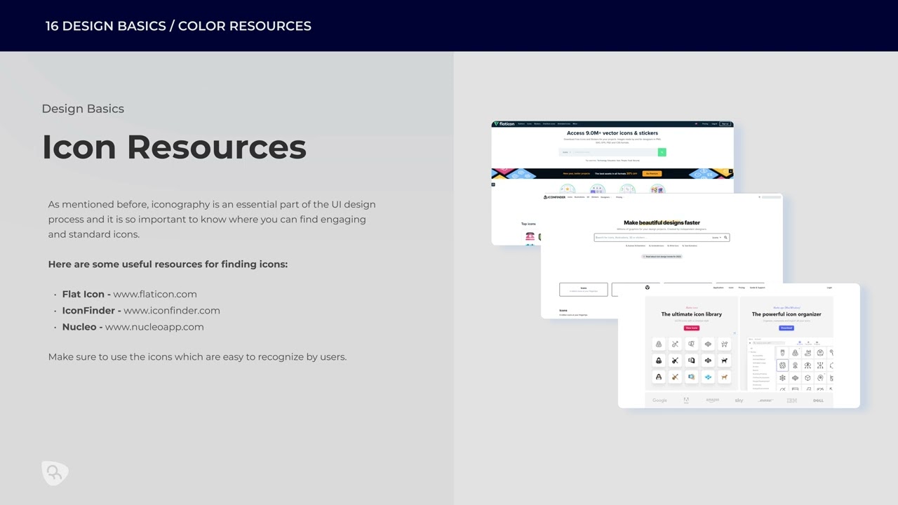Design basics 16 Best Icon Resources for UI/UX Design
