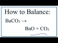 Chemical Reactions and Decomposition