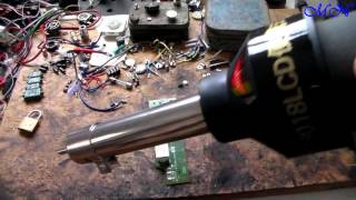видео: Паяльный фен из Китая GJ-8018LCD картинка: Паяльный фен из Китая GJ-8018LCD